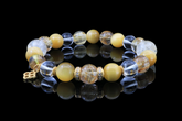 Golden Aura Bracelet - A Symphony of Prosperity, Clarity, and Spiritual Awakening