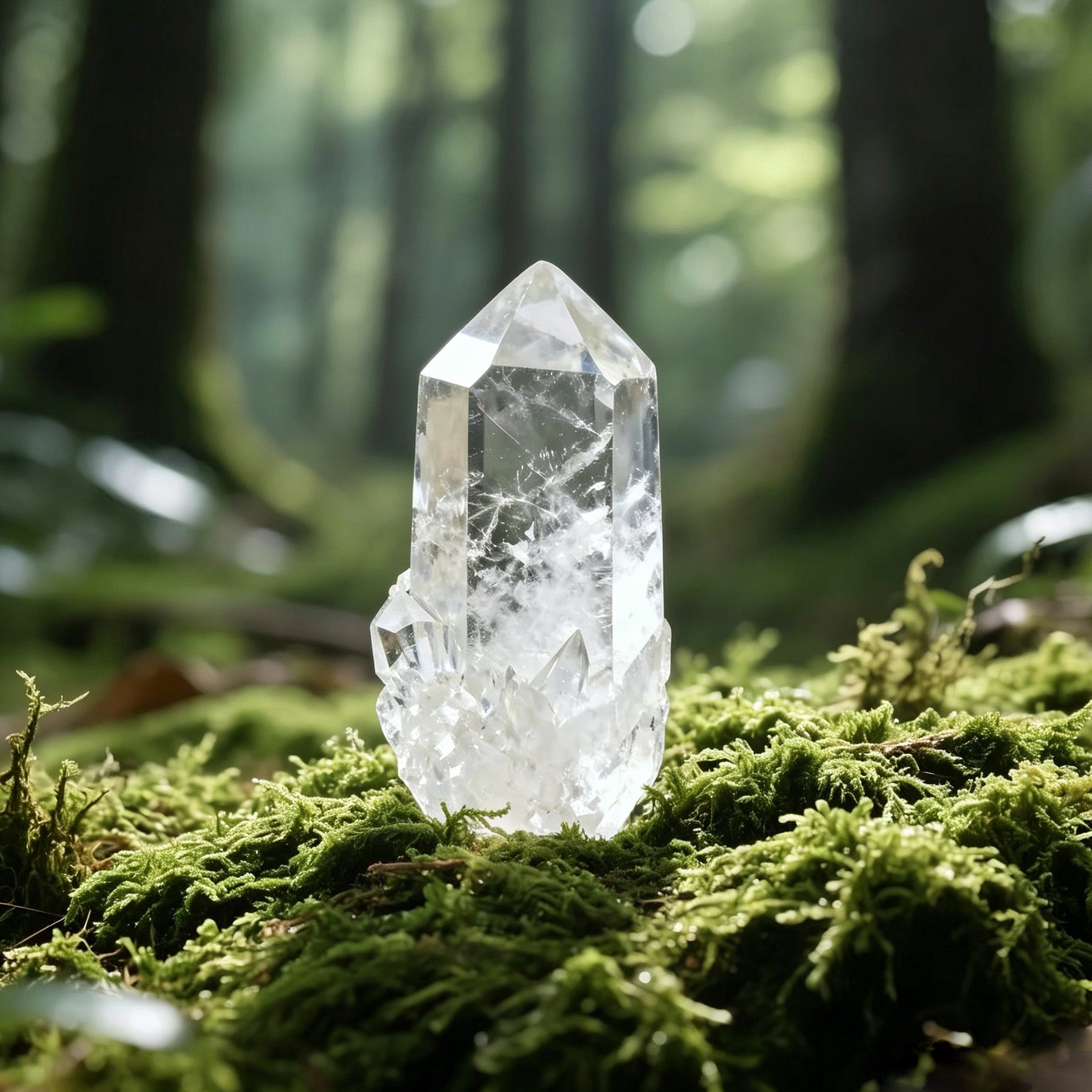 Snowflake Phantom Quartz (Snowflake Ghost Quartz)
