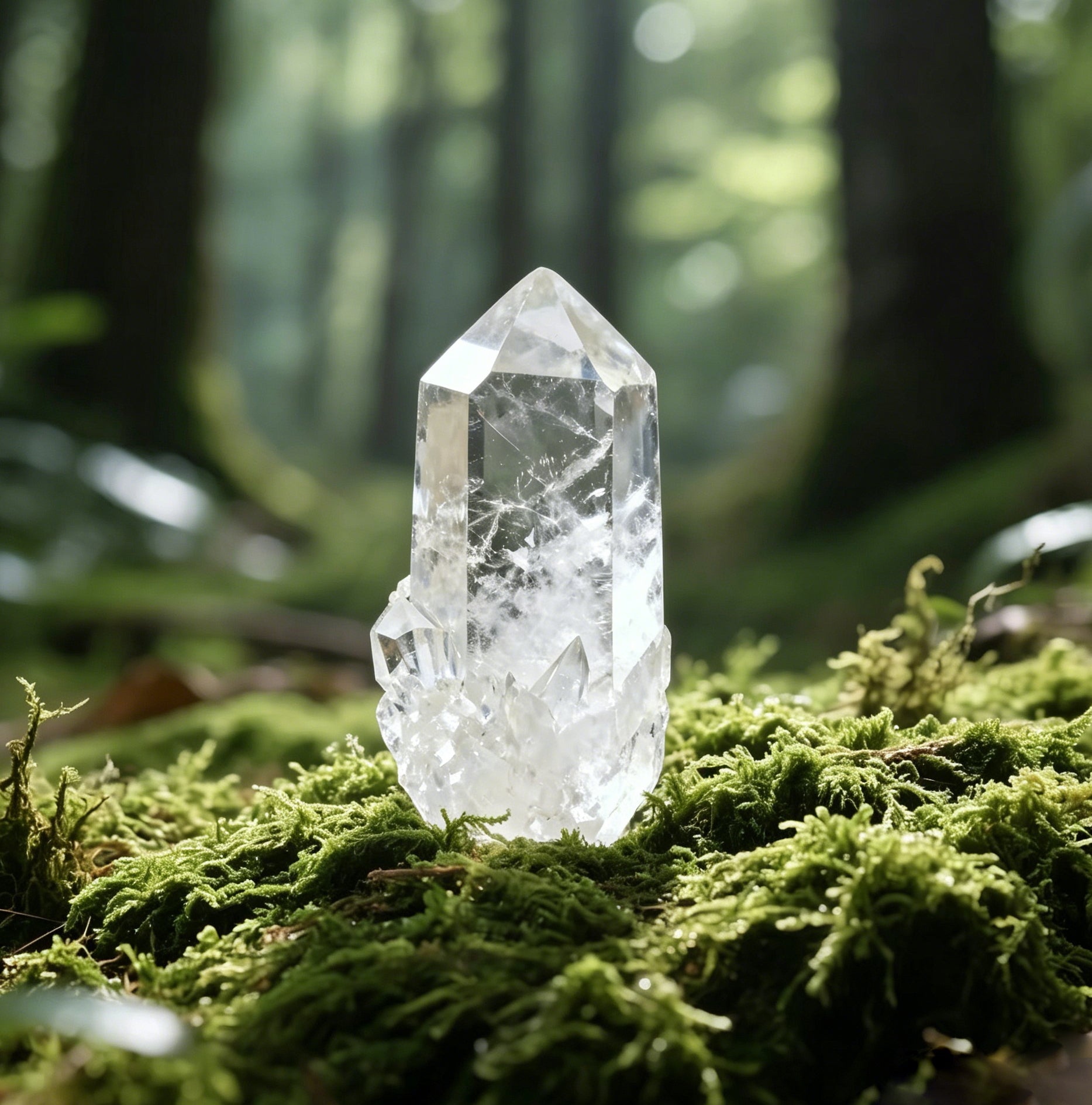 Snowflake Phantom Quartz (Snowflake Ghost Quartz)