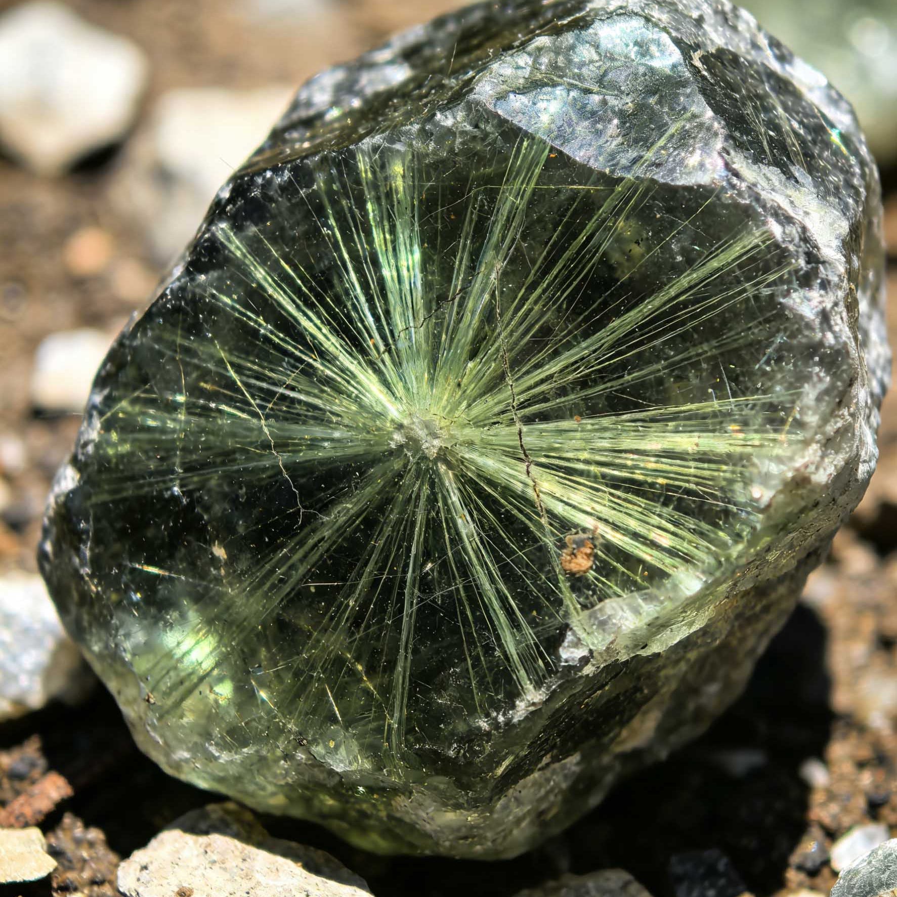 Green Rutilated Quartz – Attributes & Meaning