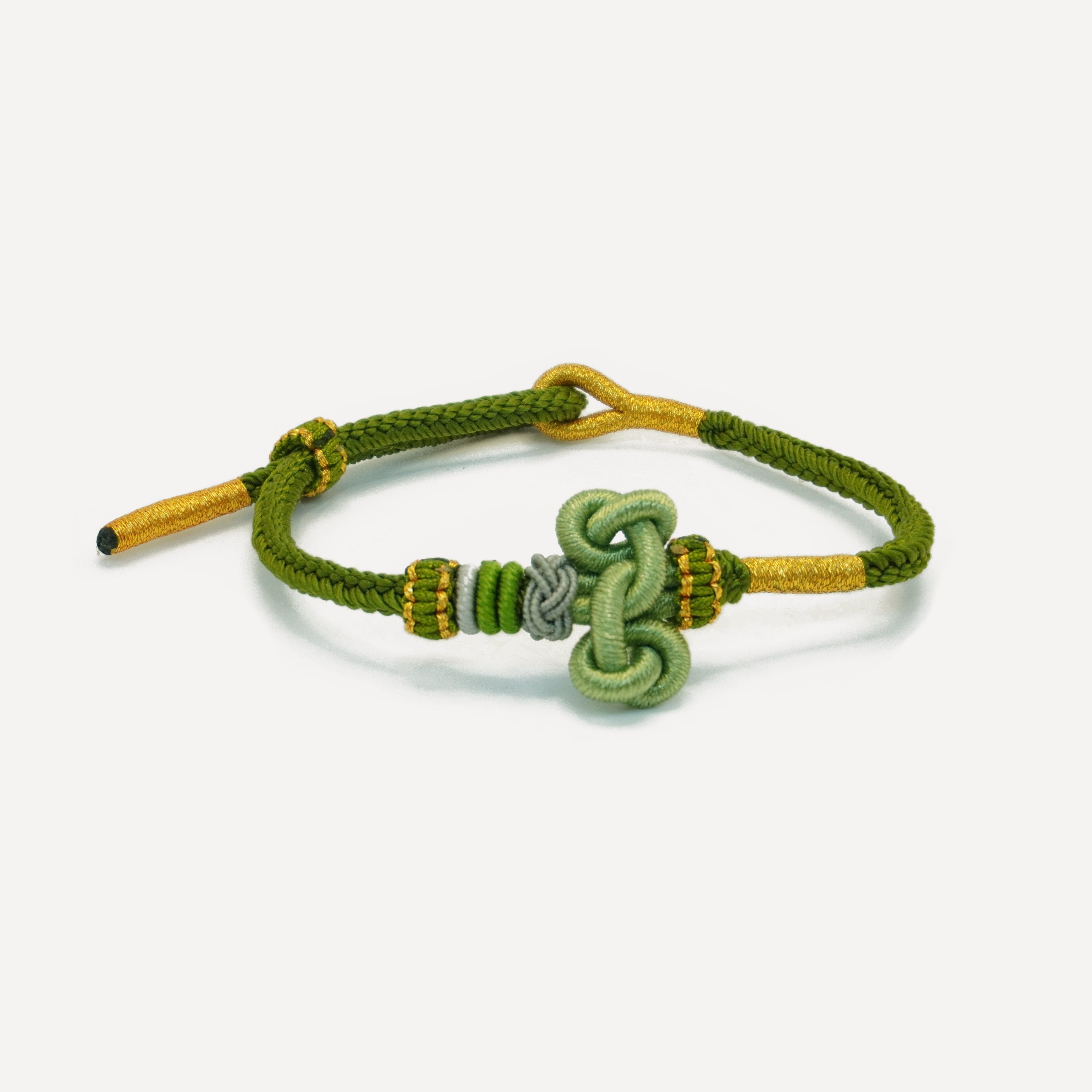 Golden Koi Leaping Dragon Gate Bracelet ¨C Academic Success Talisman with Wisdom Knot & Spiritual Energy