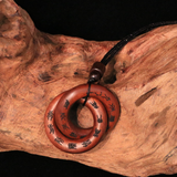 Qiankun Circle Cross Heavenly Scripture Pendant