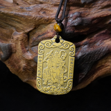 Taoist Zhao Gongming Wealth Talisman Pendant