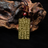 Taoist Tian Guan Ci Fu Brass Pendant