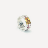 Silver Prosperity Ring ¨C Vintage Design with Good Luck and Blessings | Symbol of Fortune & Success