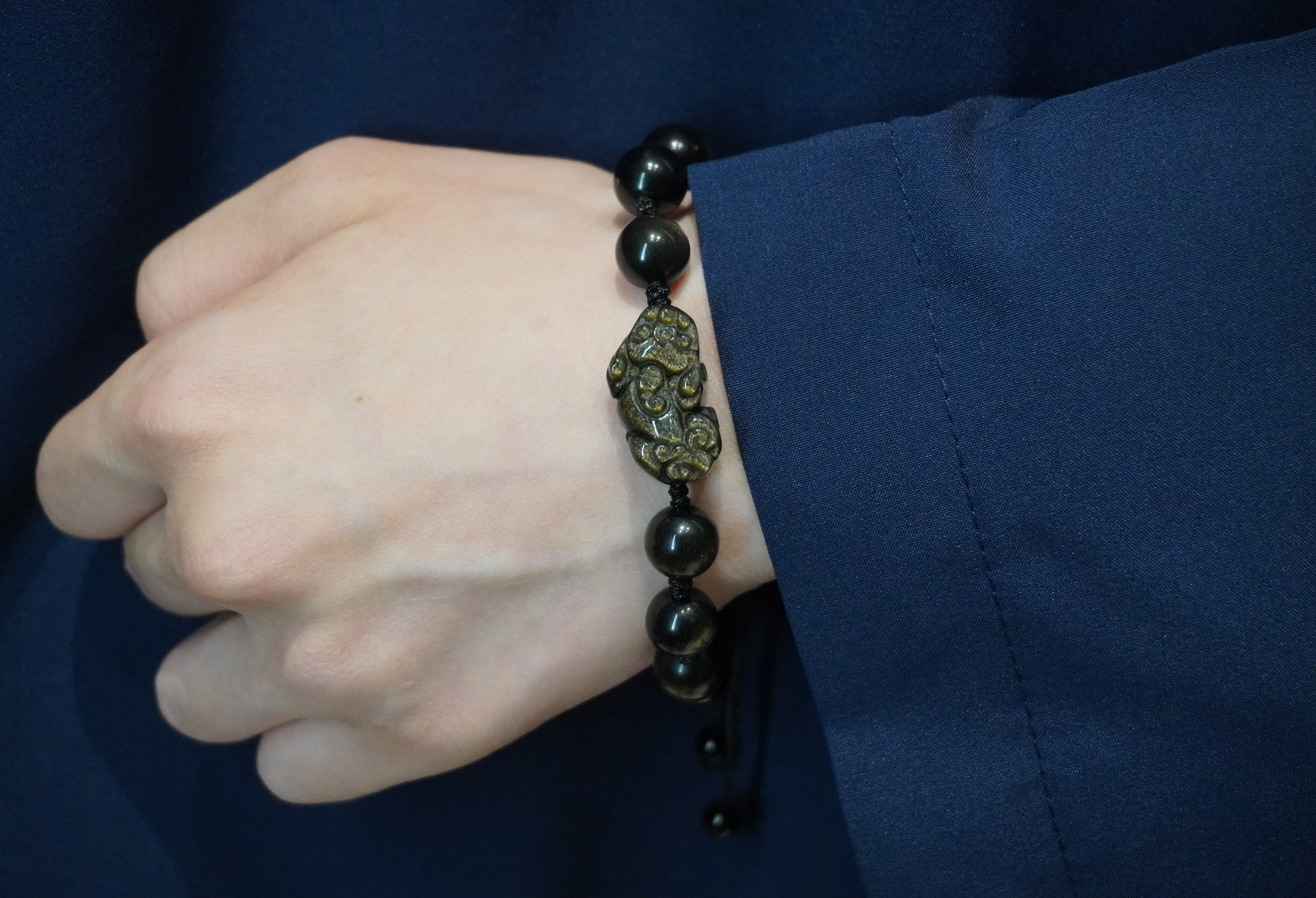 Obsidian Protection Bracelet | A Timeless Energy Amulet