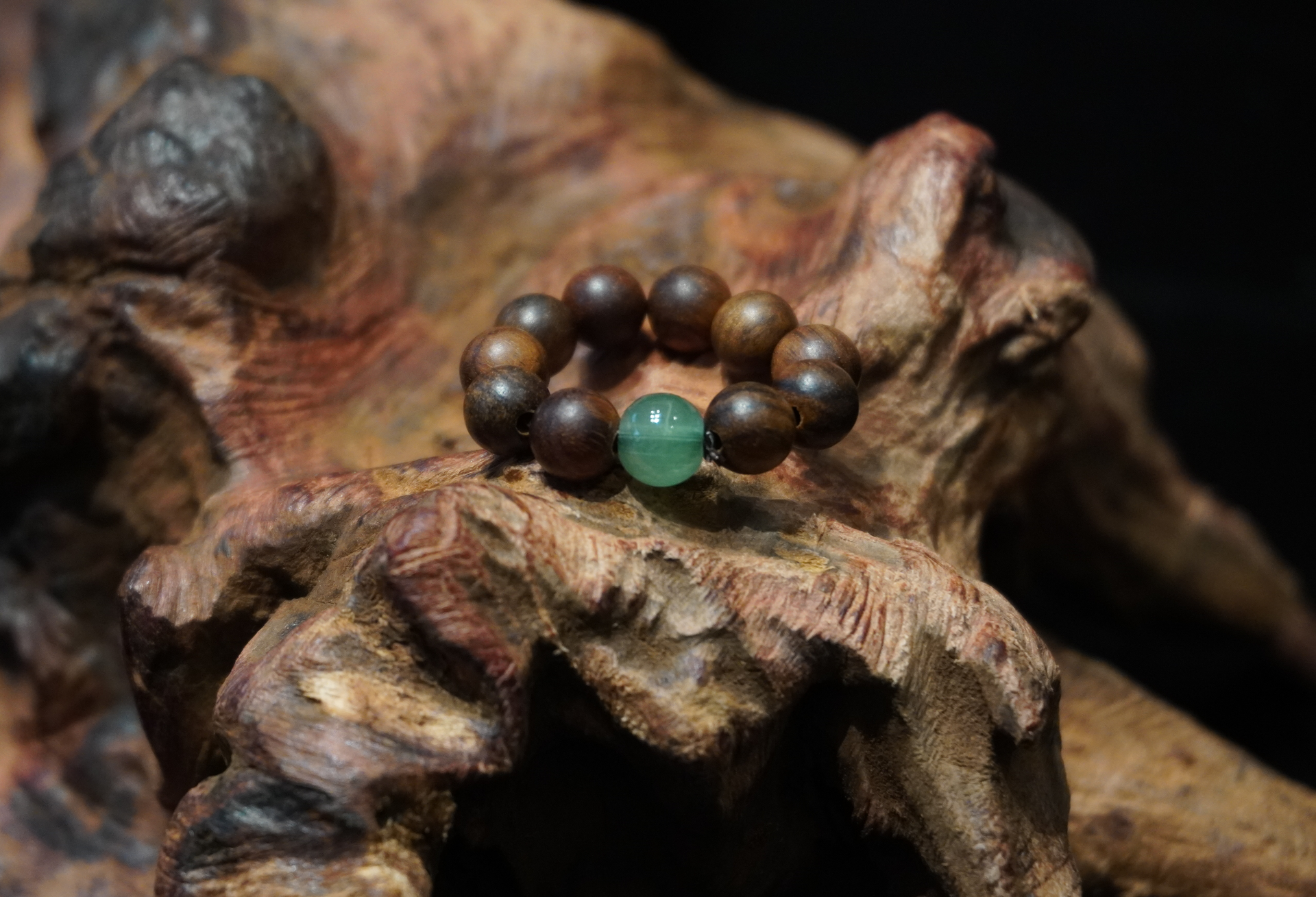 Natural Agarwood Ring