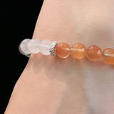 Golden Harmony Handmade Rutilated Quartz Bracelet ¨C Jewelry for Clarity, Confidence, Good Luck & Protection