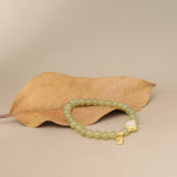 Natural Hetian Jade Gourd Bracelet
