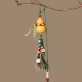 Auspicious Calabash Charm Pendant - Feng Shui Wealth Talisman for Home & Car Blessings