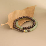 Auspicious Agarwood & Hetian Jade Bracelet: Eastern Mystique and Elegance