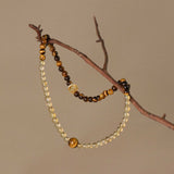 Golden Light & Tiger’s Eye Bracelet | A Symbol of Prosperity and Strength