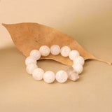 Purity & Focus Crystal Bracelet - Snow Phantom Quartz & Unique White Phantom Quartz
