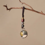 Lucky Tea Pot Charm Keychain | A Symbol of Peace and Prosperity