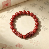 Protection & Vitality Talisman - Cinnabar Pendant