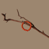 Natural Nanhong Agate Ring | A Symbol of Vitality and Good Fortune