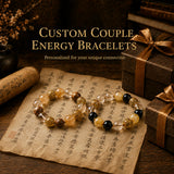 Couple energy bracelets customized