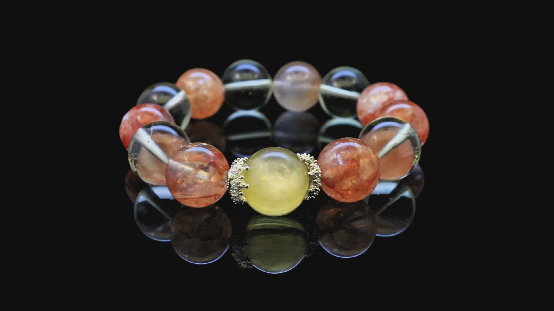 Golden Dawn Bracelet - A Fusion of Passion, Prosperity, and Inner Strength