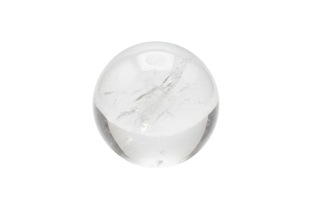 Round Clear Quartz