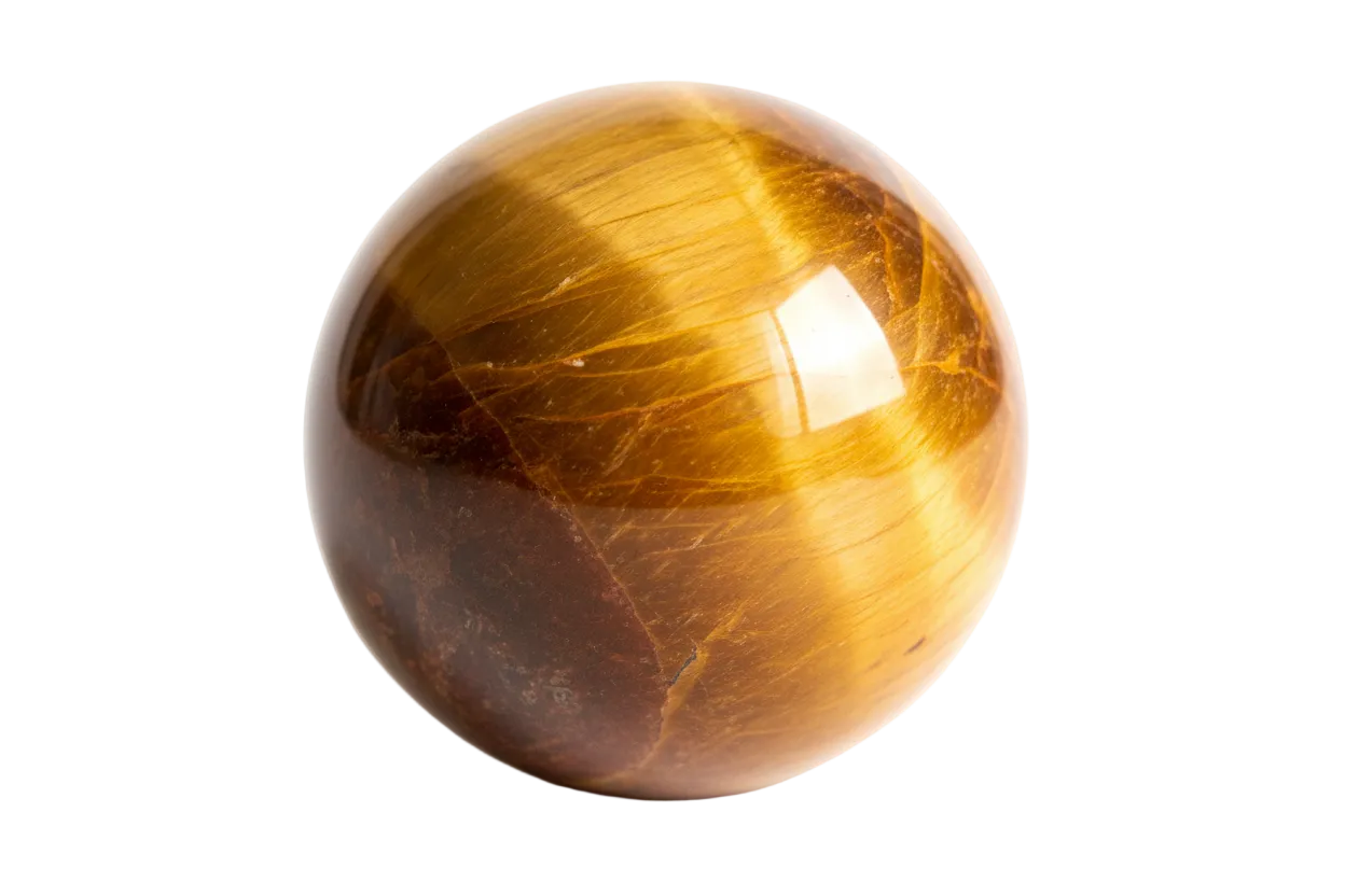Round Yellow Tiger's Eye