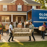 Several people are moving house.